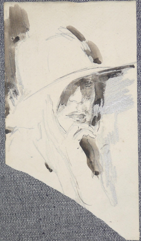 107ch. Woman in hat