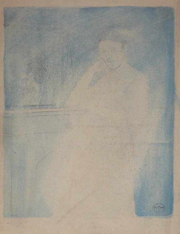 157ch lady (Anais) at a mantlepiece